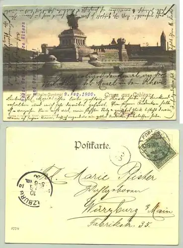Koblenz 1900 (intern : 1018131)