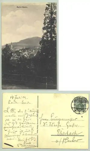 Baden-Baden 1909 (intern : )