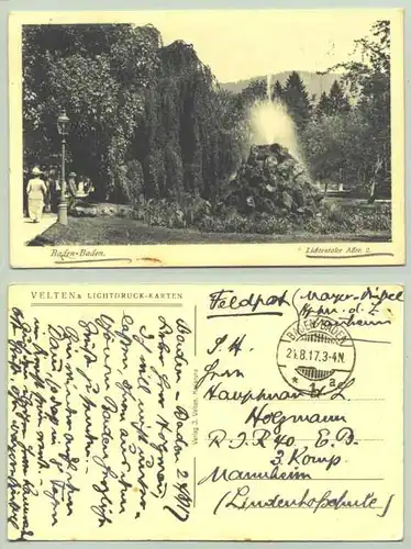 Baden-Baden 1917 (intern : 1021252)