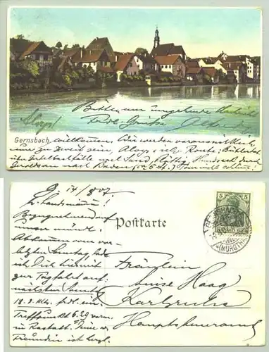 Gernsbach 1907 (intern : )