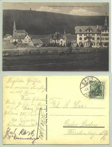 Herrenwies 1911 (intern : 1021073)
