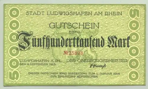 Notgeld LU 1923 (intern : 0080480)