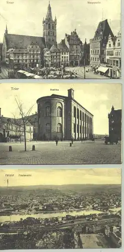 3x Trier um 1912 (intern : )