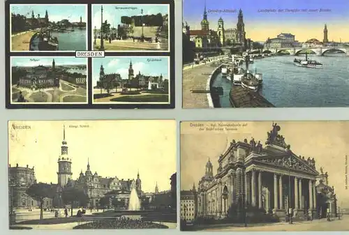 Dresden 4 x um 1906 (intern : 1016536)