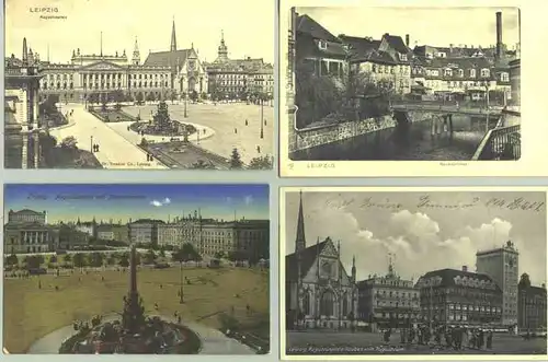 Leipzig 4x um 1900-30er (intern : 