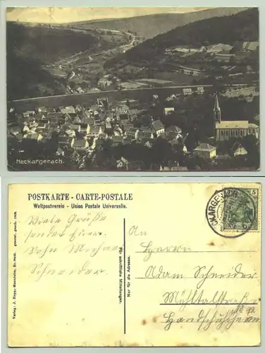 "Neckargerach" 1910 (intern : 0080927)