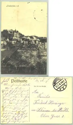 Lindenfels 1916 (intern : 1018865)