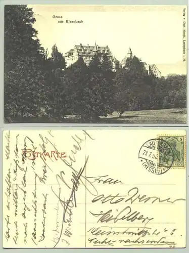 Eisenbach 1908 (intern : )