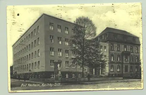 (1018274)  Ansichtskarte "Bad Nauheim, Konitzky-Stift". P