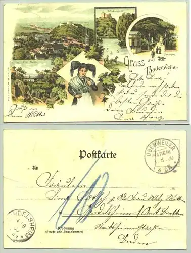 Badenweiler 1900 (intern : 1017855)