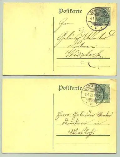 PK 2x Eichtersheim 1913 (intern : )