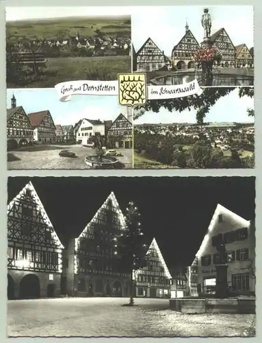 2x Dornstetten um 1958 ? (int : )