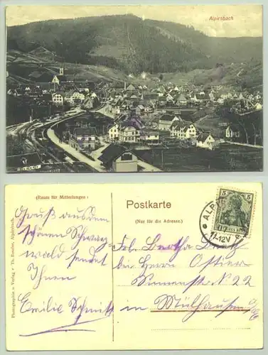 Alpirsbach 1907 (intern : 0081158)