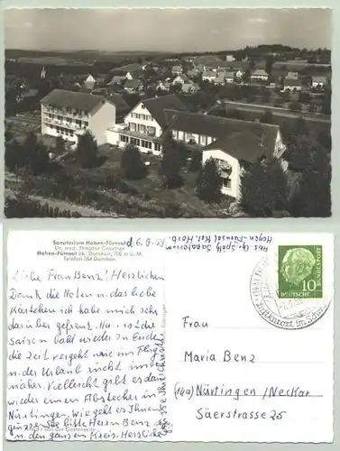 Hohen-Fuernsal 1959 (intern : )