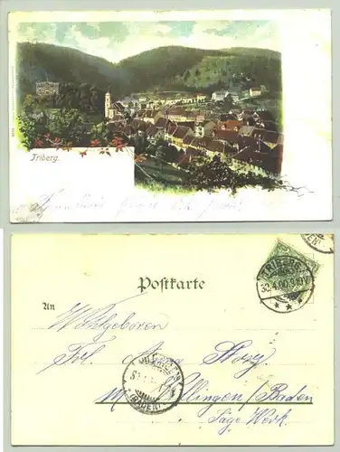 Triberg 1900 (intern : )