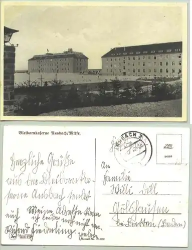 Ansbach Kaserne 1940 (intern : 1009408)