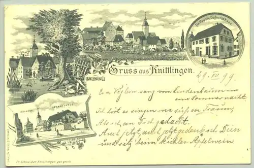 Knittlingen 1899 (intern : )