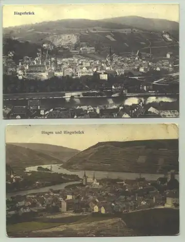 2x Bingen um 1920 (intern : )