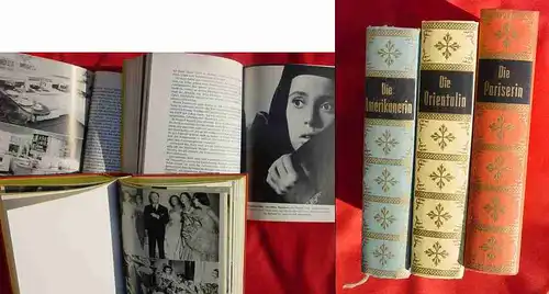 () Frauen fremder Völker. 3 Bücher, zusammen ueber 1000 Seiten. Mit unzaehligen Bildern. Hellas-Verlag, Duesseldorf 1958. Interessante Sittengeschichte ..