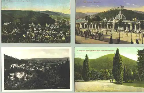 3x Harzburg 1910-12 (intern : )