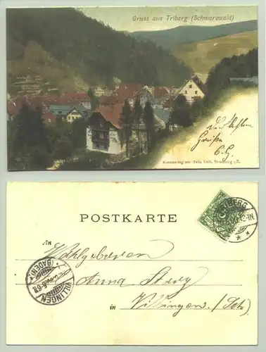 Triberg 1900 (intern : )