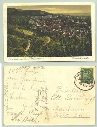 Weinheim 1924 (intern : )