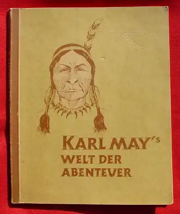 Karl-May-Sammelalbum 1950, leer (intern : 1021035)