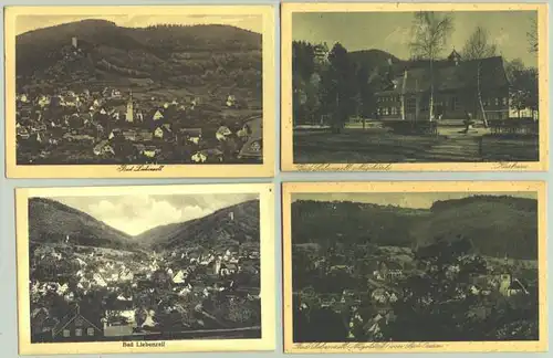 4x Bad Liebenzell 1930 (intern : 1021009)