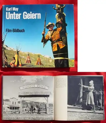 Karl May Film-Buch Unter Geiern 1965 (: )