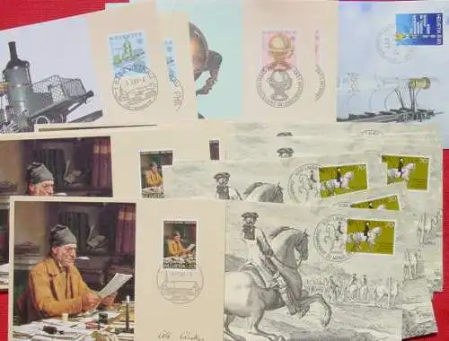 Neu : Versandkosten ab Euro 2,20 (intern : )  : 22 Maximumkarten mit Sondermarken zum Bild (Maximum-Karten) nebst Sonderstempeln. Karten sind zum Teil mehrfach vorhanden. Zustand : Alle Karten aus feinster Sammlerhand - also : sehr guter Zustand.