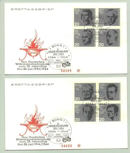 2x FDC Widerstands 1964 (intern : )