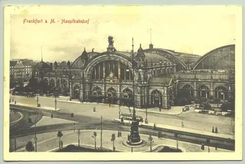 FfM. Bahnh. um 1910 (intern : 1018243)