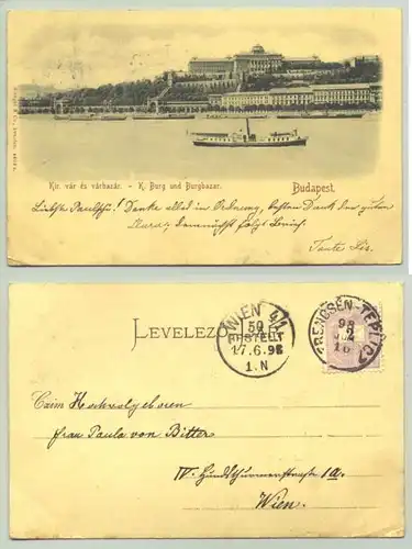 Budapest, Ungarn, 1898 (1026643)