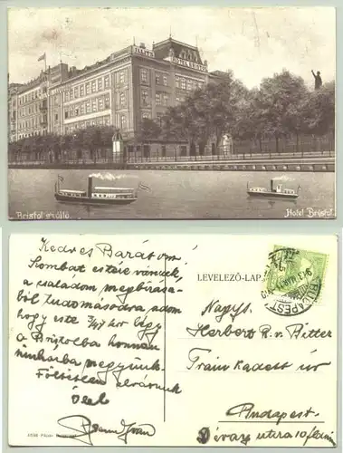 Budapest, Ungarn, 1913 (1026649)
