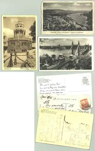 Budapest, Ungarn, 3 x 1919-42 (1026652)