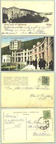 Abbazia,  2 x um 1910 ? (1026271)