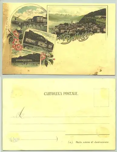 Bellaggio, Italien, um 1898 (1026221)