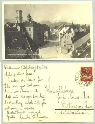 Delemont, Schweiz 1929 ()