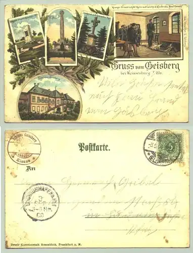 Geisberg bei W. 1900 (intern : )