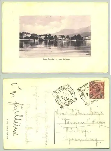 Lago Maggiore, Italien, 1910 ? (1026228)