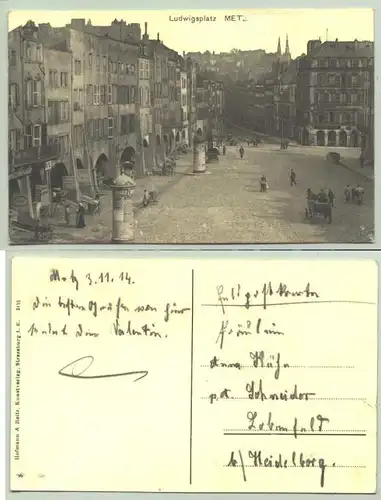 Metz / Ludwigsplatz 1914 (1030190)