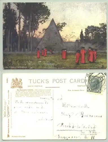 Pyramid Cestius, Italien, 1910 ? (1026231)