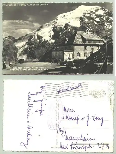 Stelvio, Italien, um 1950 ? ()