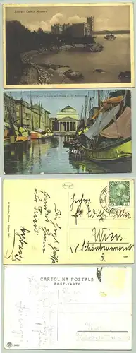 Trieste, Italien, 2 x um 1913 ? (1026274)