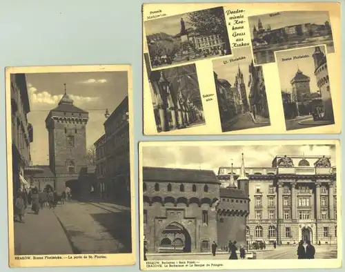 Krakau, 3 x um 1920-1930er ? ()