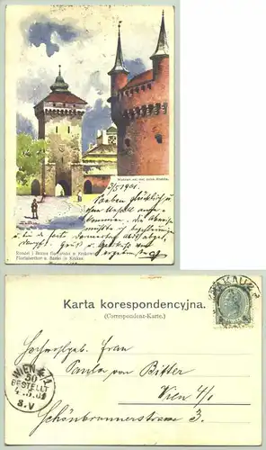 Krakau, Polen, 1901 (1026912)