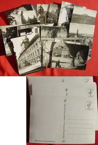 NEU : Versandkosten ab Euro 2,00 / BRD.  (1026759)    24 x Ansichtskarten mit Motiven aus Schlesien / Polen. Popp-Karten / Foto-Einzelhandabzüge. Alter nicht bekannt. Um 1960 ? Oder jünger ?