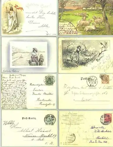 4 x Ostern ab 1899 (intern : )