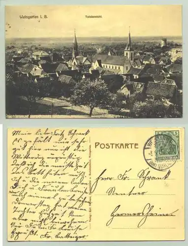 Weingarten 1913 (intern : 1021947)