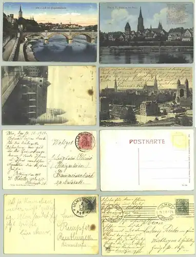 4 x Ulm ab 1911 (intern : )